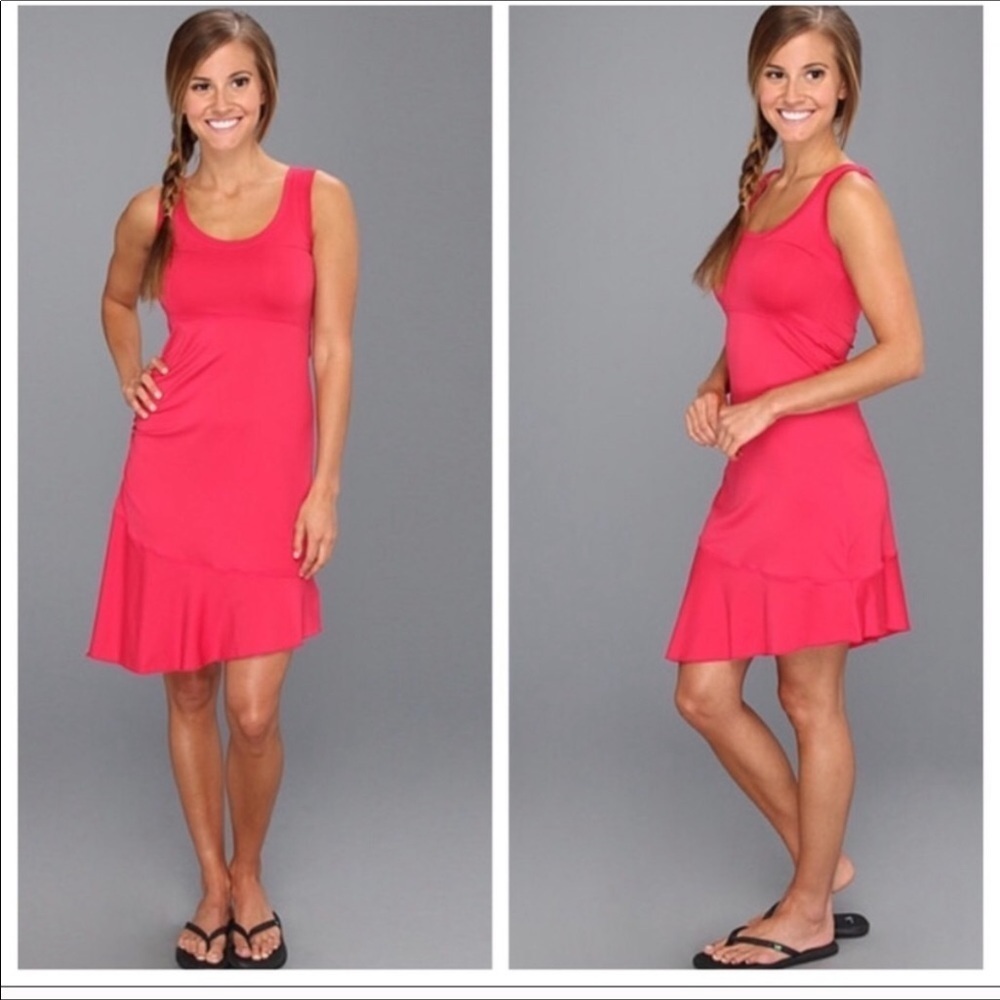 LOLE OLLIE ASYMETRICAL RUCHED SLEEVELESS SUNDRESS​​​​​‎